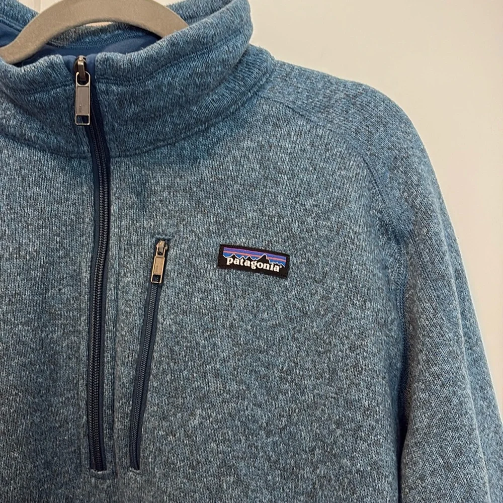 Patagonia Blue Zip Up Sweater for Men - Picture 3 of 6